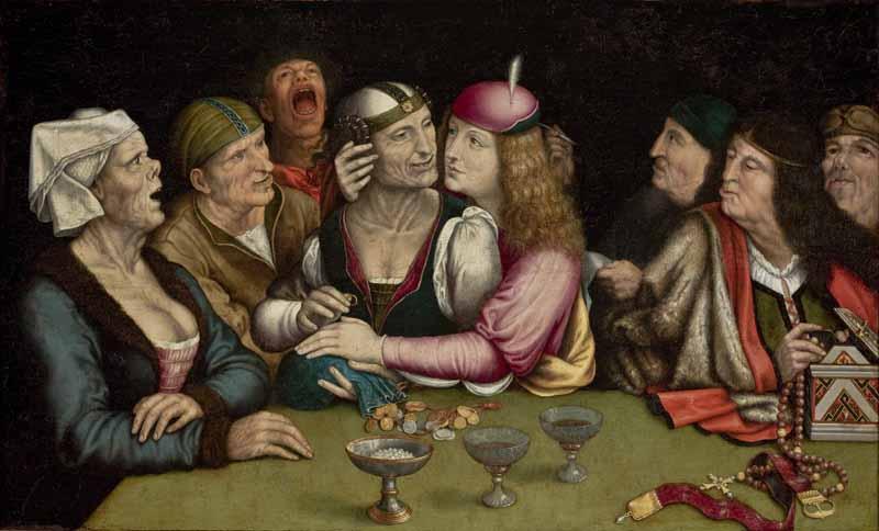 Quentin Matsys Matched Marriage Germany oil painting art